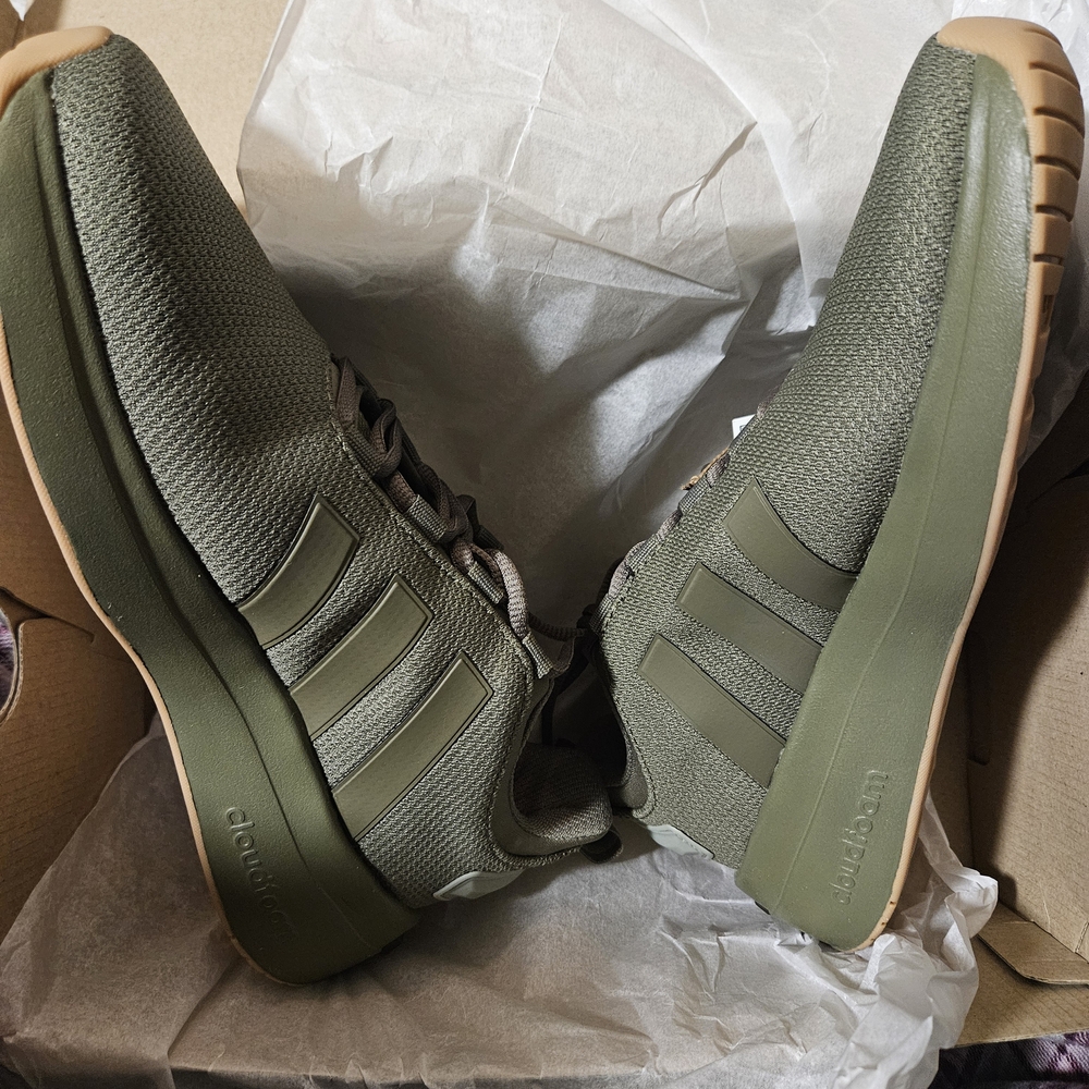 Adidas Men's Green Sneakers